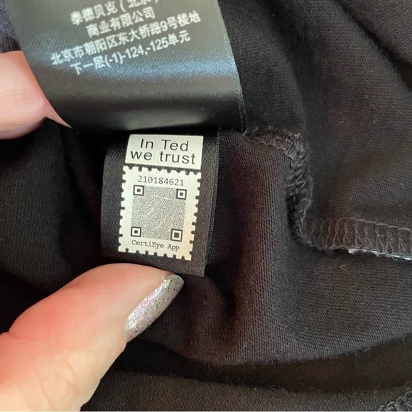 Ted Baker London Men's Black Soft Short Sleeve Pocket Polo Shirt Size 5 UK M US - Picture 9 of 12